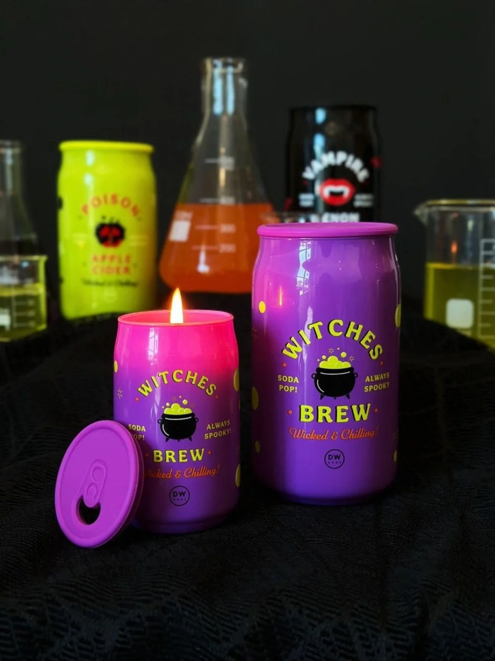 Goodies by DW Home Soda Pop Halloween Candle Bundle